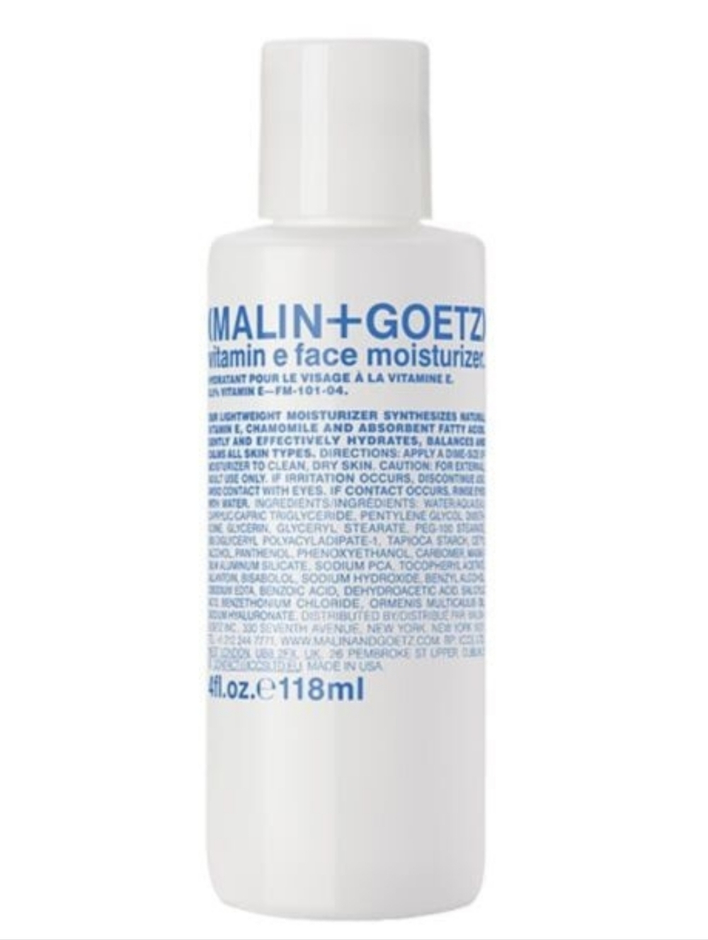 MALIN+GOETZ vitamin e face moisturizer